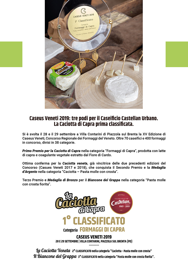 Caseificio Castellan Urbano_CaseusVeneti2019